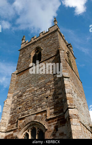 St. Mary`s Church, Wappenham, Northamptonshire, England, UK Stock Photo